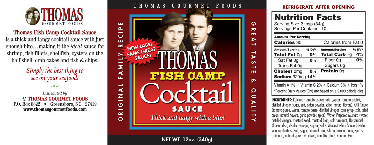 Thomas Fish Camp Cocktail Sauce