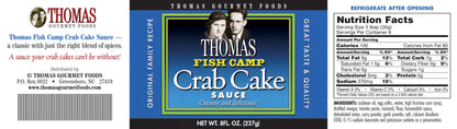 Thomas Fish Camp Crab Cake Sauce