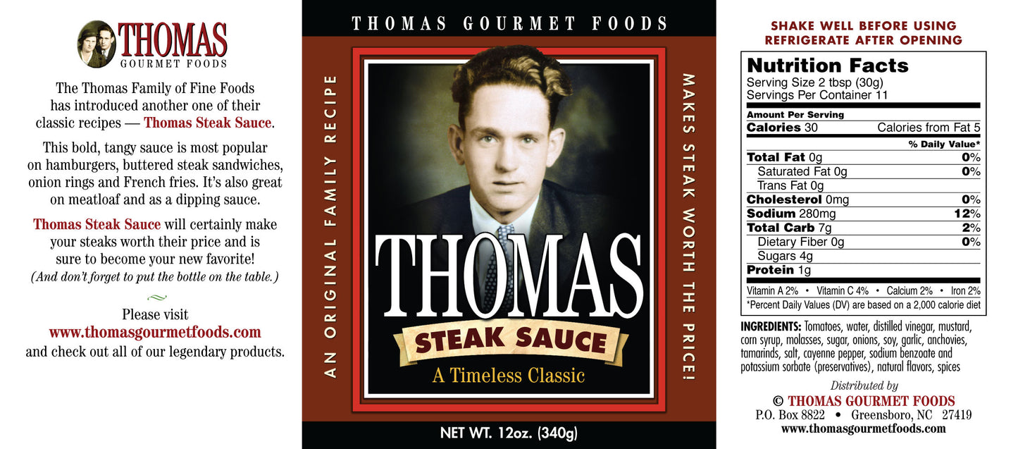 Thomas Steak Sauce