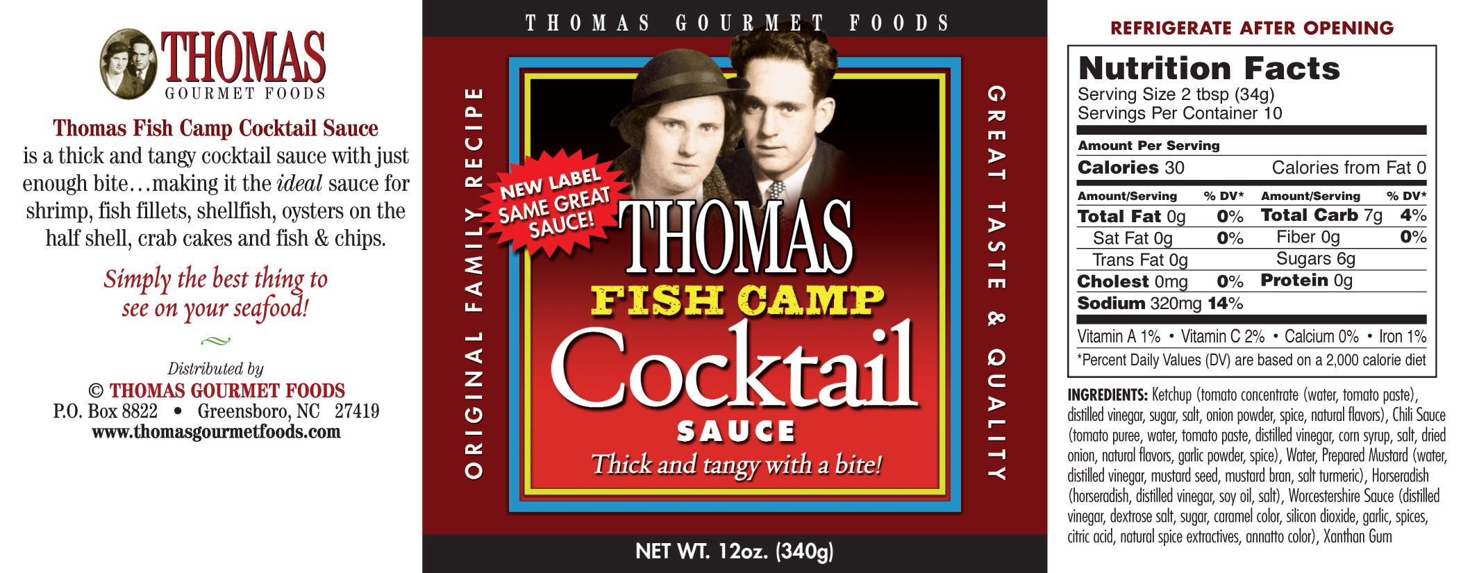 Products – Thomas Gourmet Foods