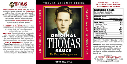 Original Thomas Sauce