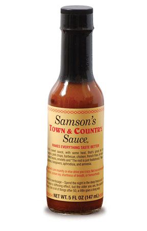 Samson's Town & Country Sauce